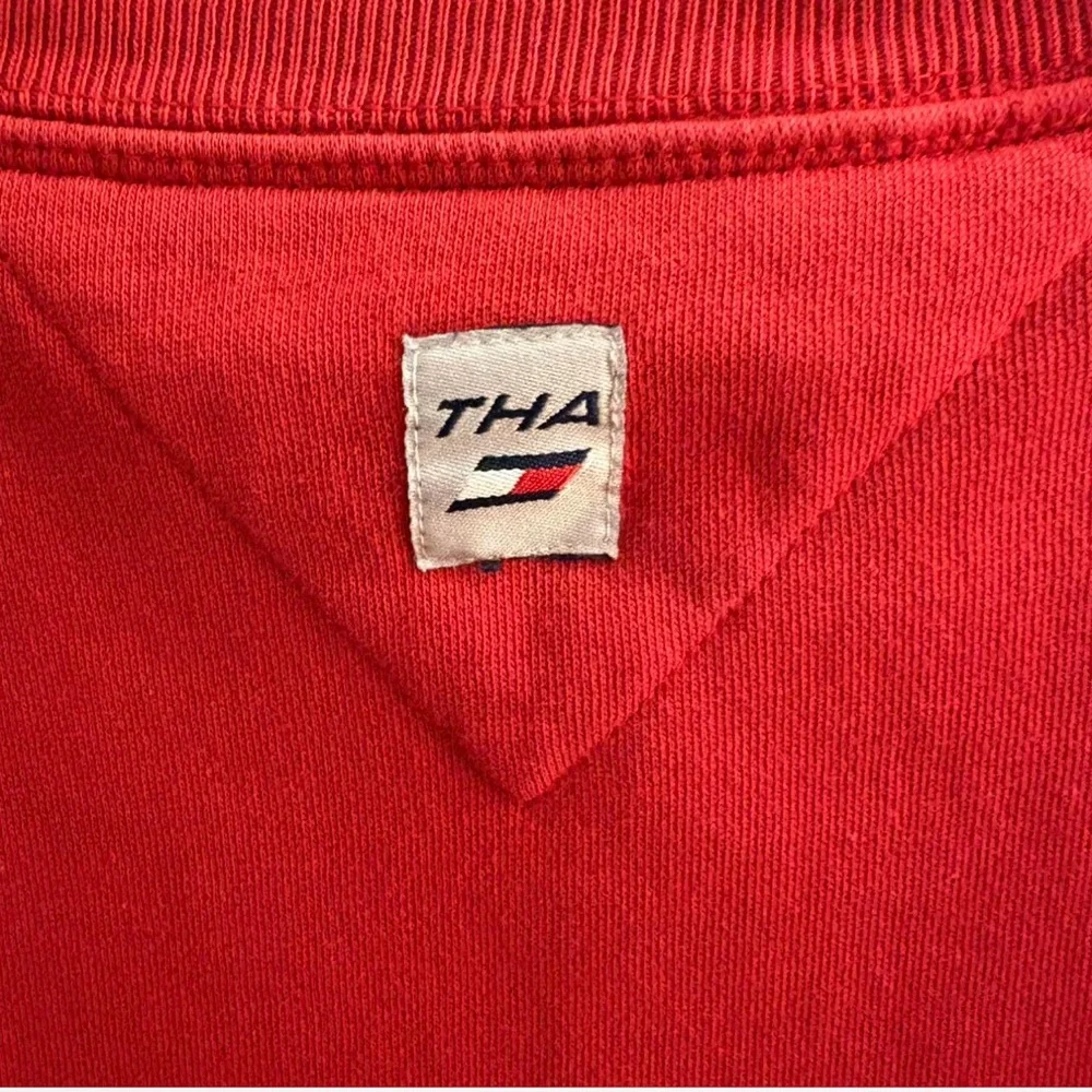 Tommy Hilfiger Red V-Neck Men's Sweater - Picture 4 of 4